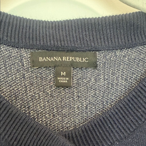 Banana Republic Navy Knit Sweater - Picture 3 of 7